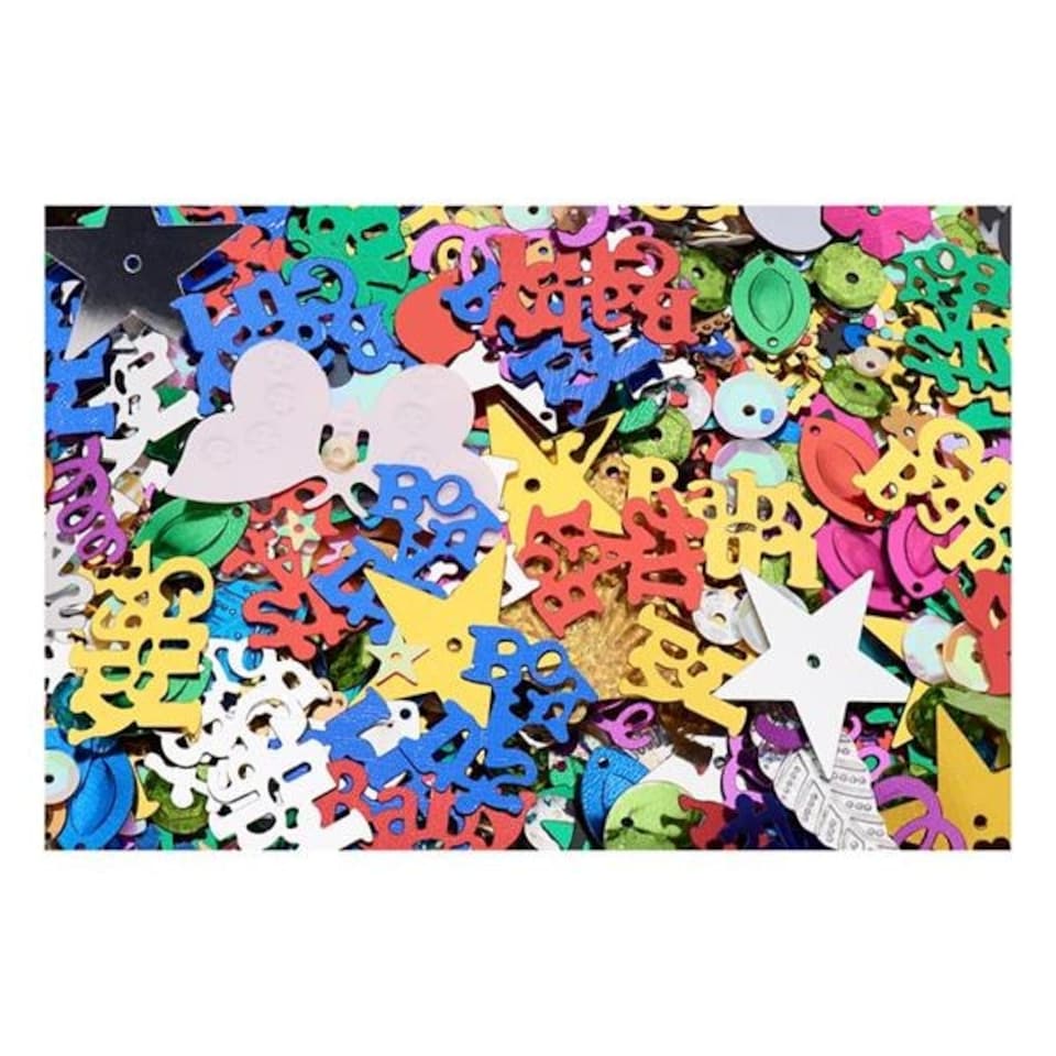 image 1 of Bag of 100g Assorted Sequins by Crafty Bitz