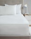 image 1 of Primrose Hill 200 Thread Count Extra Deep Cotton Fitted Sheet (40cm) | White | King | 1