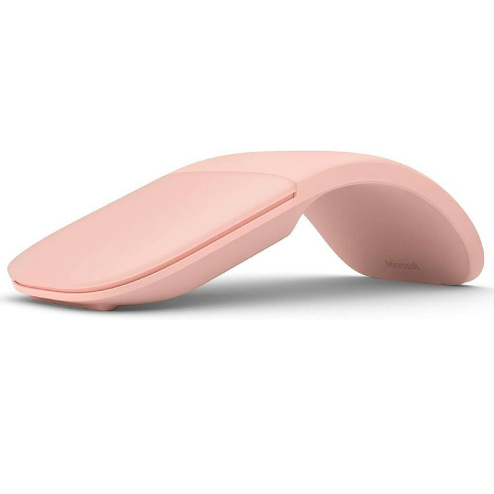 image 1 of Microsoft Arc ELG-00039 Wireless Bluetooth Mouse - Soft Pink ELG-000-ARC-SOFTPINK