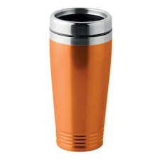 MidOcean Rodeo Colour Double Wall Travel Cup - Orange - One Size Orange