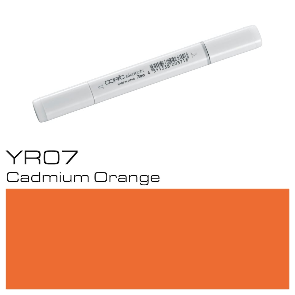 image 1 of Copic Sketch Marker, Cadmium Orange, Single Pen