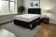 image 1 of Emily Plush Bed Set, 4 Drawers With Mattress, & 24"Headboard