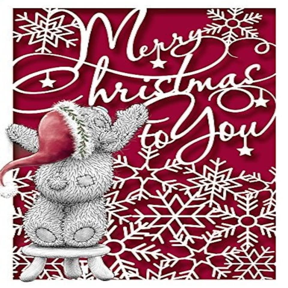image 1 of Merry Christmas to You Me to You Bear Card