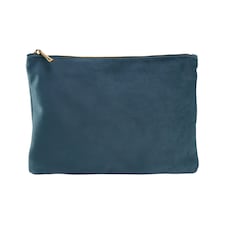 Bagbase Velvet Cosmetic Case | Blue | Blue Topaz | 1