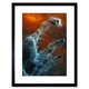 image 1 of NASA Webb Telescope Ghostly Figures Pillars Creation MIRI 9x7" Black Framed Wall Art Print