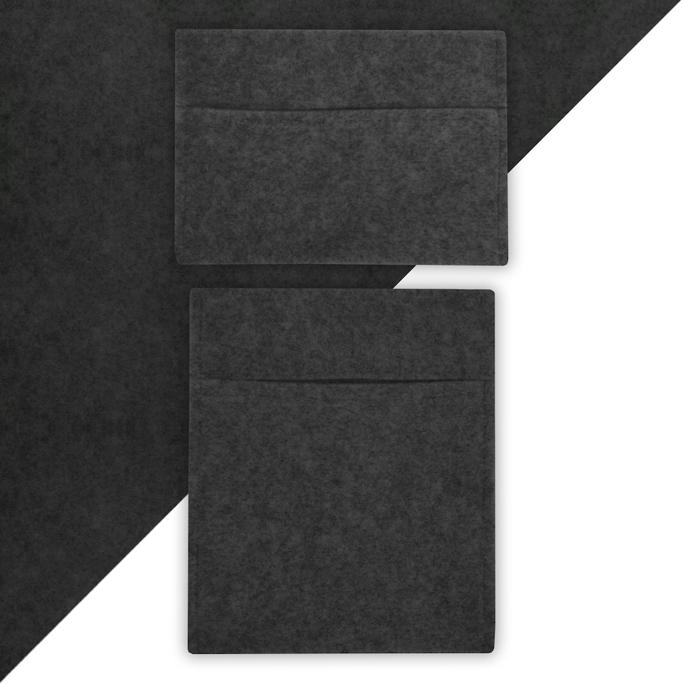 image 1 of Van Carpet Lining & Storage Pouches - Anthracite Grey | Grey