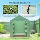 image 7 of Outsunny Walk-in Garden Greenhouse Shelves Polytunnel Steeple Grow House