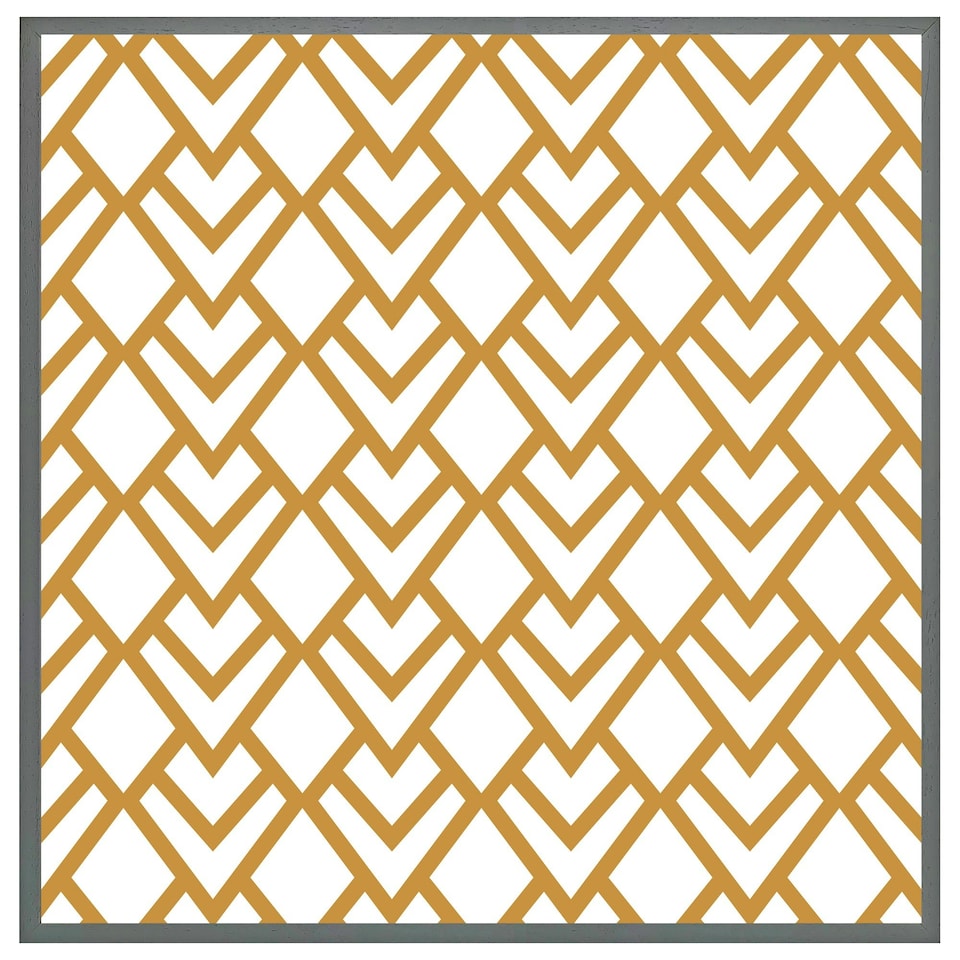 image 1 of Geometric scales (Picture Frame) Grey | L