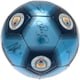 image 3 of Manchester City FC Signature Football - Size 5 Blue