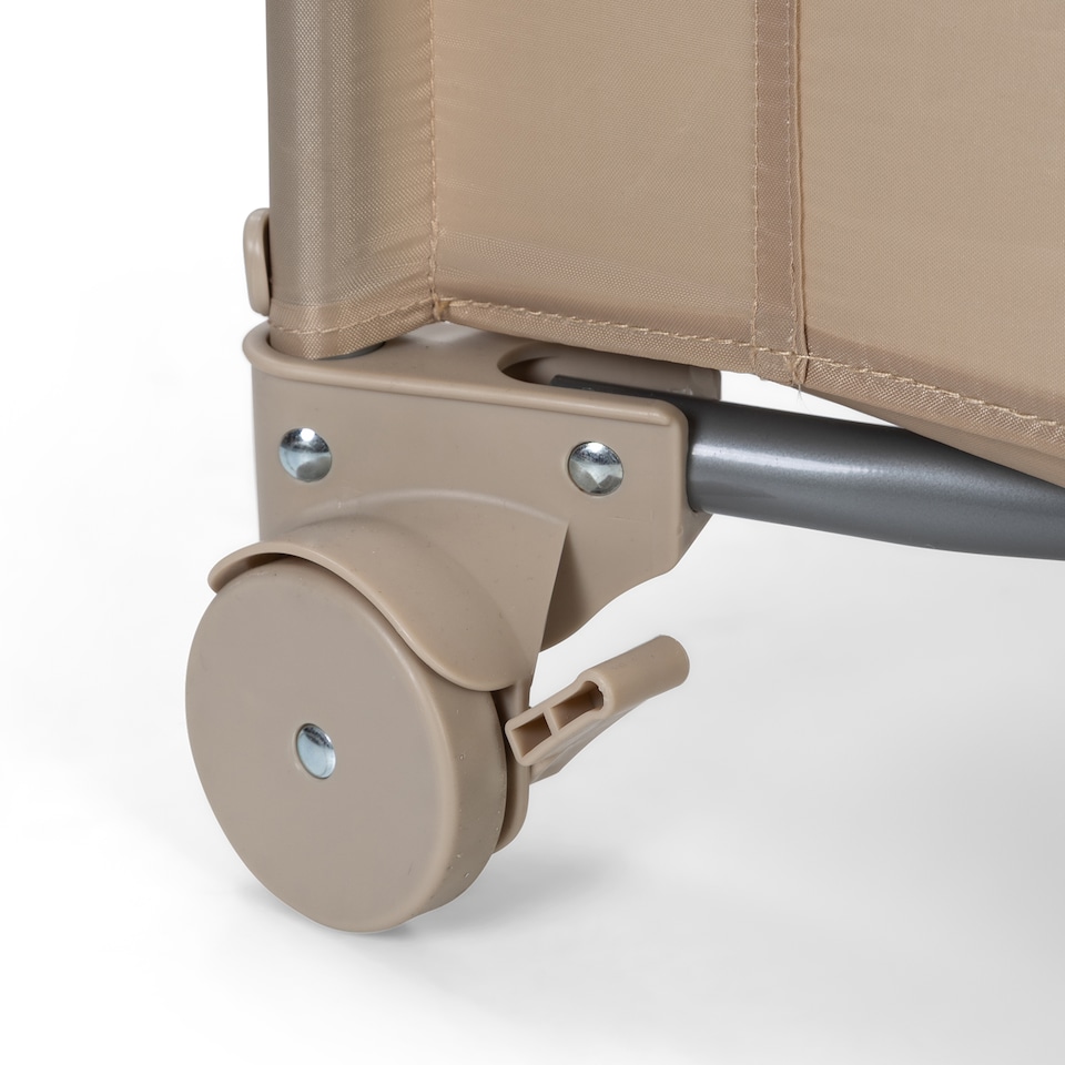 image 1 of Red Kite Sleeptight Travel Cot - Biscotti