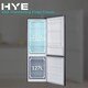 image 6 of HYE 70-30 Freestanding No Frost Fridge Freezer, 400 Litre, 60cm, Silver - RF01FF400S01