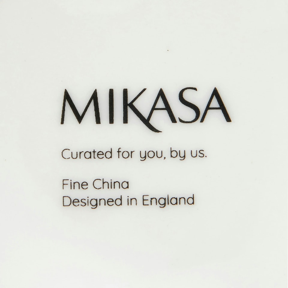 image 1 of Mikasa Madame Straight-Sided Porcelain Mug, 280ml | White