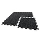 image 2 of 14mm Interlocking Rubber Topped EVA Foam Floor Mats - 62cm x 62cm Black | Pack of 72