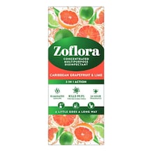 Zoflora Caribbean Grapefruit & Lime Disinfectant Concentrate 500ml