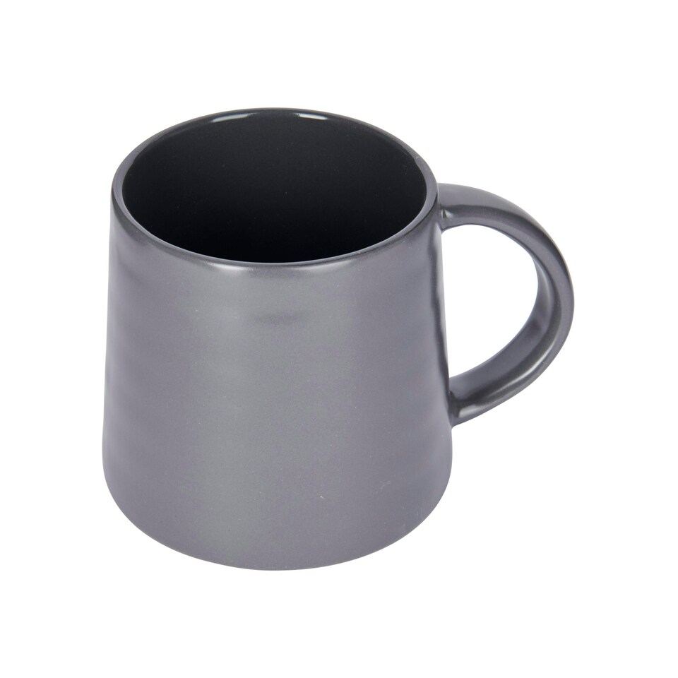 image 1 of Mikasa Serenity Ceramic 440ml Slate Grey Mug | Grey