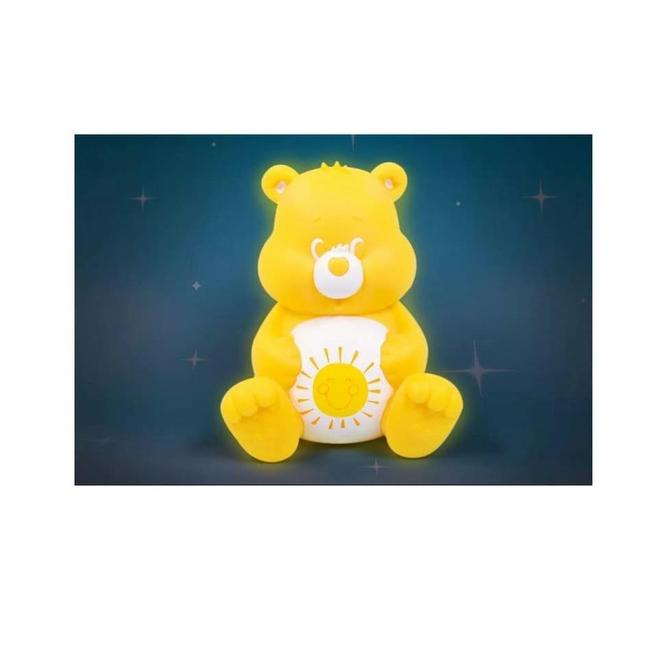 image 1 of Care Bear Mood Funshine Soft Glow Night Mood Light