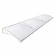 image 2 of Living and Home Window Door Awning Canopy with Brackets - L270*W100*H28 White
