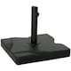 image 1 of Outsunny 20KG Square Patio Parasol Base, Fits Φ32mm,Φ38mm,Φ48mm Pole - Black