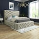 image 2 of Cambridge Bed - Kingsize - 5ft - Cream