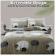 image 6 of VELVETIO Sheep Duvet Cover Set Reversible Polycotton Easy Care Beddings Brown | Natural | Single