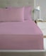 image 1 of Percale Extra Deep 16" Fitted Sheet - Lilac - Double | Purple | Double