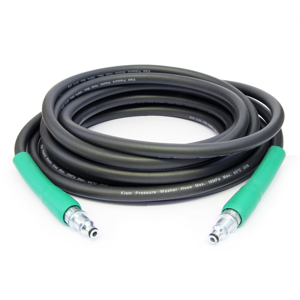 image 1 of Bosch AQT Domestic Pressure Washer Hose (6m / 8m / 10m / 15m / 20m) | Black