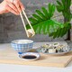 image 6 of Nicola Spring Hand-Printed Rice Bowls - 12cm - Navy - Pack of 6 Blue