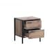 image 2 of Stretton 2 Drawer Bedside Table