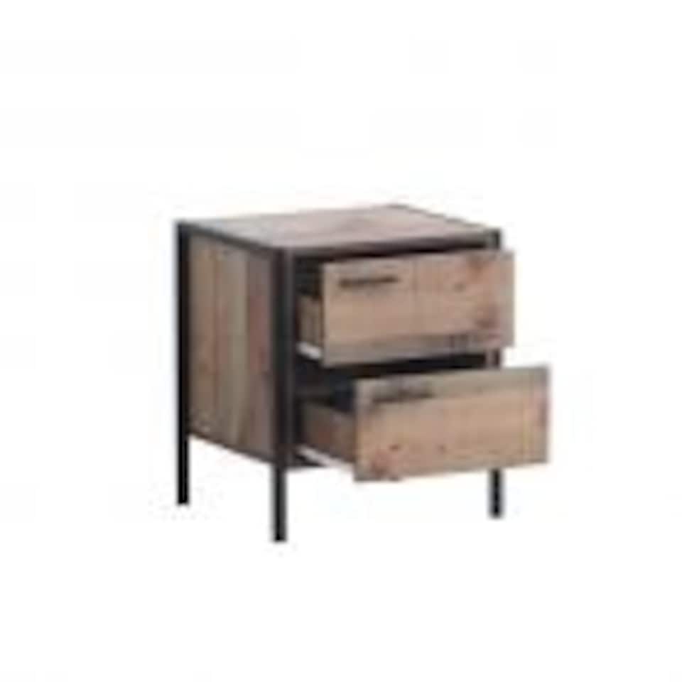 image 1 of Stretton 2 Drawer Bedside Table