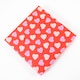 image 5 of Red with Sweet Phrases Love Hearts Valentine's Square Gift Box 16cm
