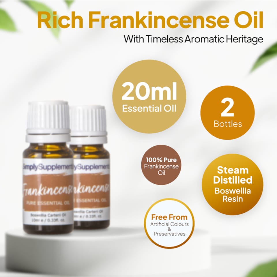 image 1 of Frankincense Essential Oil - 2x10ml bottles