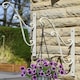 image 1 of Ivory White Hanging Basket Bracket White