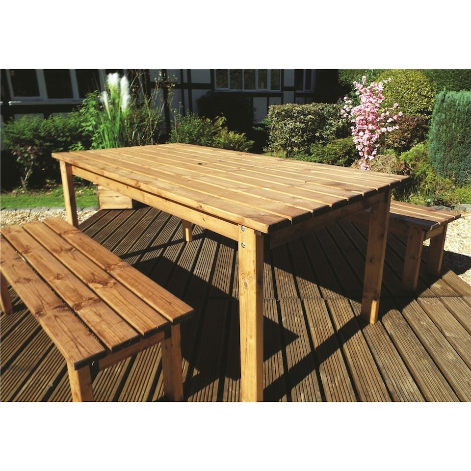 image 1 of Traditional Six Seater Table Set