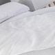 image 7 of Anti Allergy Summer Duvet 4.5 Tog + 2 Pillow Microfibre And Anti Allergy Hollowfibre Filling Super King White