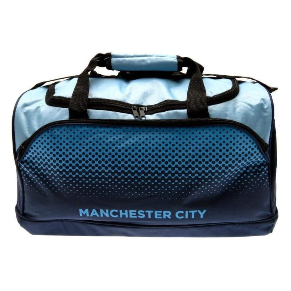 MANCHESTER CITY F.C. HOLDALL マンチェスター　鞄 Manchester City FC Fade Holdall Bag | Blue - Tesco Groceries