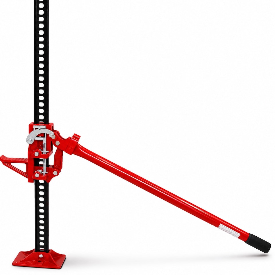 image 1 of 48 Inch High Lift 3 Tonne 4x4 Heavy Duty Tractor Farm Jack | Red
