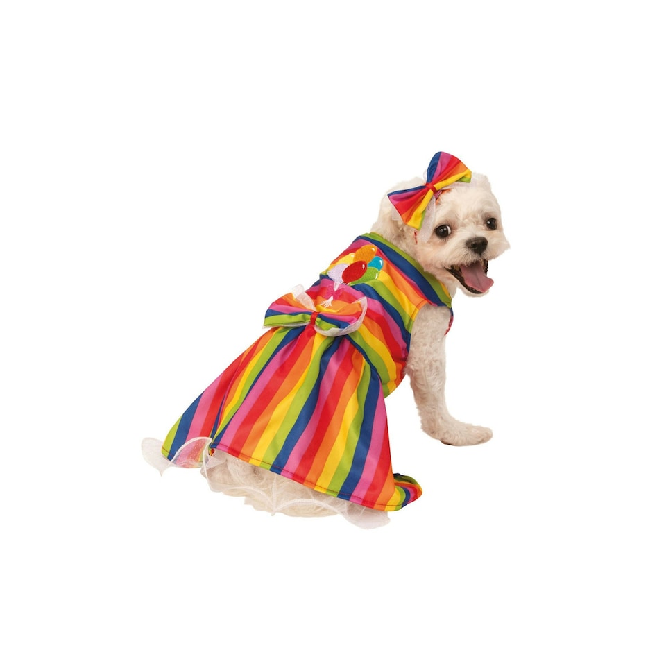 Bristol Novelty Rainbow Dog Costume - Multicoloured - M