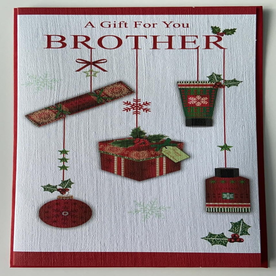 Brother Christmas Money Wallet Gift Card Tesco Groceries