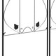 image 8 of Outsunny Set of 2 Metal Trellis for Climbing Plants, Leaf Design, 50 x 181cm