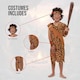 image 2 of Cave Boy Kids Fancy Dress Stone Age Prehistoric Caveman Kids Book Day Costume(4-6 Years)