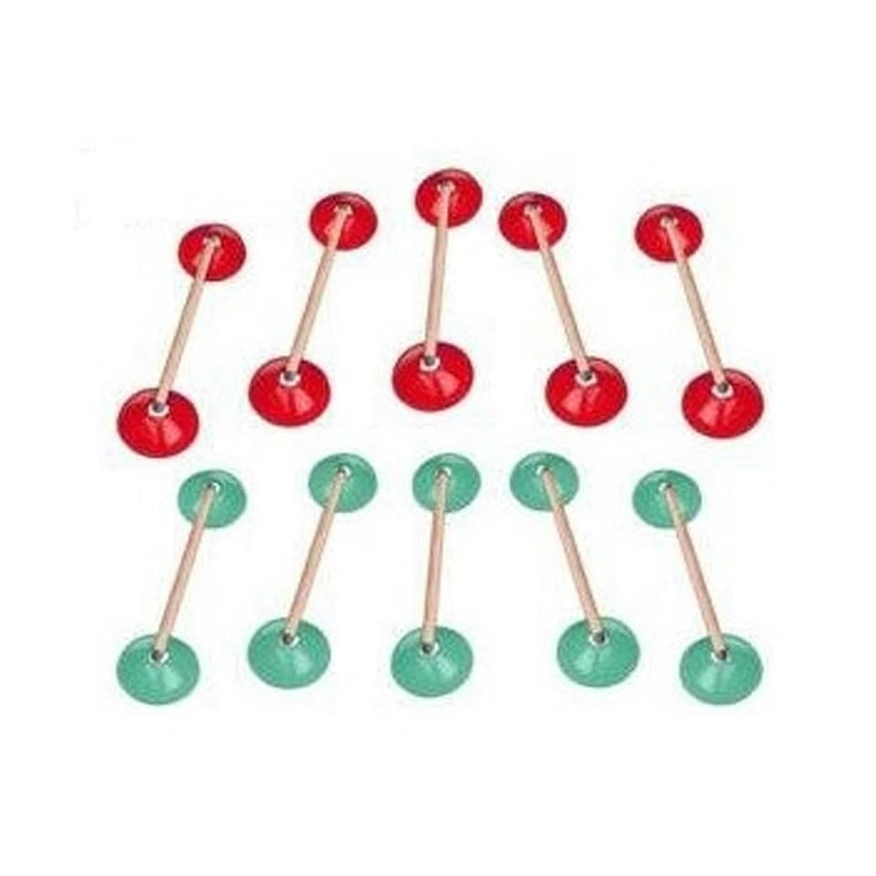 image 1 of Precision Speed Agility Cones Set - Blue/Red - One Size