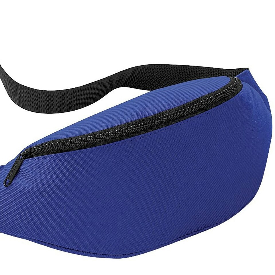 image 1 of Bagbase Adjustable Belt Bag (2.5 Litres) (Pack of 2) - Bright Royal - One Size Blue