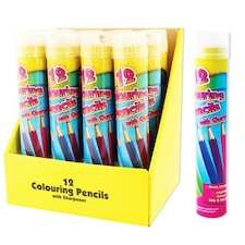 ArtBox Full Size 12 Colouring Pencils And Sharpener - Multicoloured - One Size