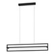 image 1 of EGLO Siberia Modern Black Steel LED Pendant Light WBS Black