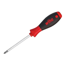 Wiha Softfinish Screwdriver, Phillips Tip - Multi Colour - PH2 x 100mm