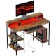image 1 of HOMCOM Gaming Desk with Monitor Stand and Sliding Keyboard Tray | Multi | 120W x 55D x 87H cm