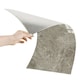image 4 of Living and Home 10 Pcs Peel and Stick Marble Wall Tile, Dark Grey | Grey