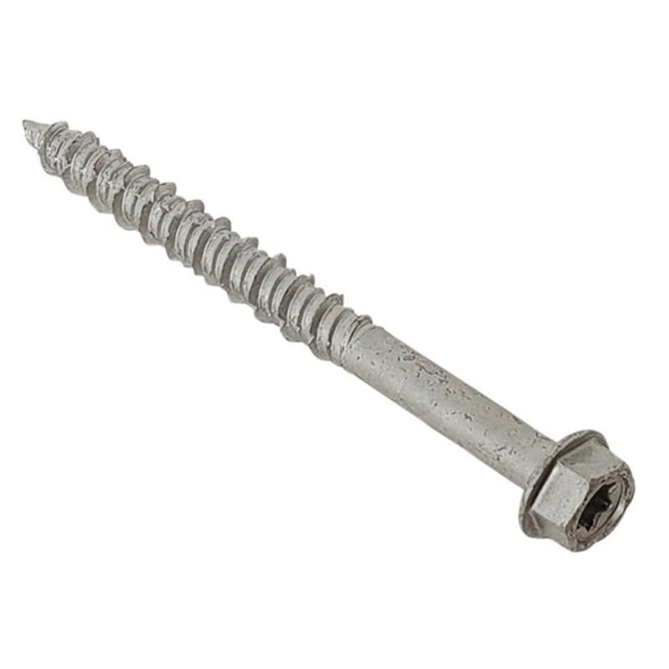 Forgefix Techfast Masonry Screws, Tx Compatible, Hex - Multi Colour - 6.3 x 82mm