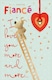 image 1 of Boofle At Top Of Ladder Fiancé Valentine's Day Card
