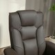 image 8 of HOMCOM Reclining Armchair with Footstool and Adjustable Backrest, Brown